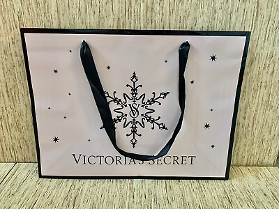 #ad Victoria#x27;s Secret Holiday Paper Shopping Bag Large 16.5quot; X 12.5quot; Inches New $9.95
