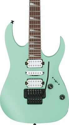 #ad Ibanez RG Series RG470DXSFM Solid Body Electric Guitar Sea Foam Green Matte $499.99