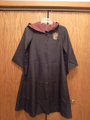 #ad NEW Harry Potter Gryffindor Wizards Cloak Size L $100.00