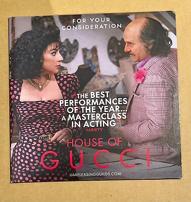 New House of Gucci For Your Consideration Award Show Movie DVD Set $30.00
