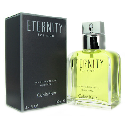 CK Eternity for Men by Calvin Klein 3.4 oz Eau de $38.99