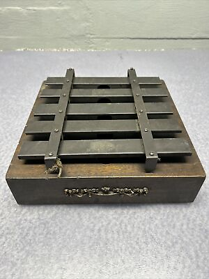 #ad Deagan Vintage Antique 5 Plate Chimes Xylophone Early Wooden Music Box Good Cond $300.00