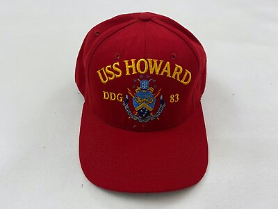 #ad USS HOWARD DDG 83 DCTT The Corps United States Navy SNAPBACK One Size $27.99