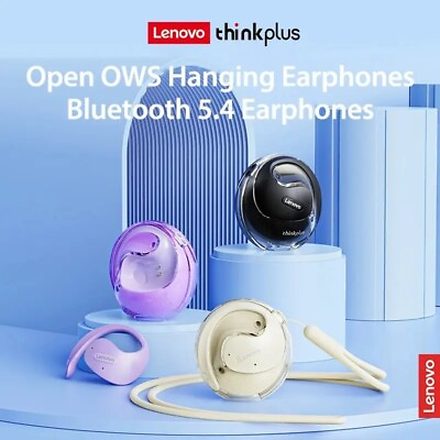 #ad Lenovo X15 Pro Ball OWS Earphones Bluetooth 5.4 Earbuds On Ear Sports Headphones $29.87