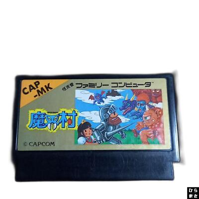 #ad MAKAIMURA Ghosts#x27;n Goblins Famicom Nintendo Only Cartridge $22.81