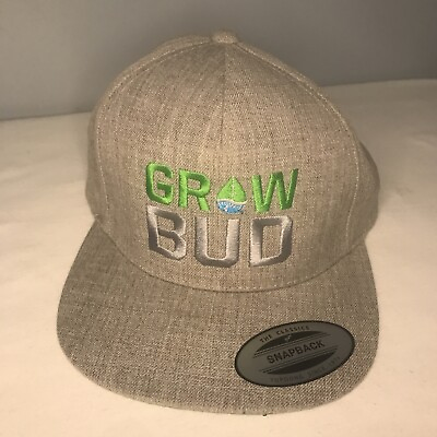 #ad Grow Bud Snapback Hat Cap “The Classics” Pre Owned $11.99