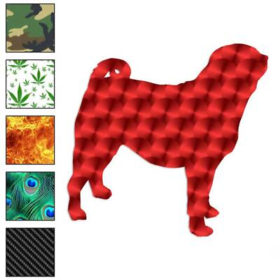 #ad Pug Dog Breed Vinyl Decal Sticker 40 Patterns amp; 3 Sizes #1997 $3.22
