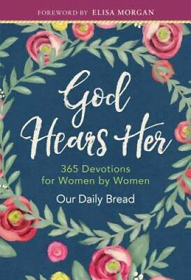 #ad God Hears Her: Devotionals by Women for Women Hardcover VERY GOOD $4.32