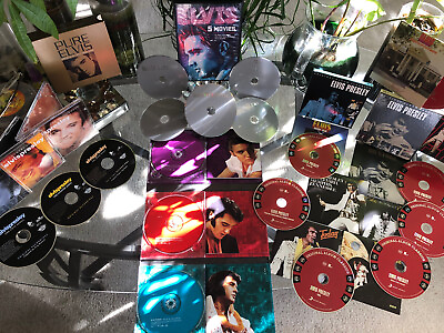 #ad ELVIS PRESLEY Music amp; Movies Collection CDs amp; DVDs MINT $299.39