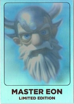 #ad Skylanders Giants L1 MASTER EON Limited Edition Individual Trading Card GBP 1.50