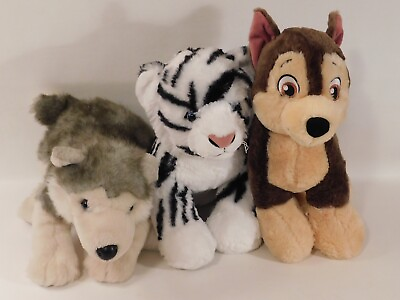 #ad Build A Bear Paw Patrol Huskie Siberian Tiger Stuffed Animals Lot of 3 Read $19.99