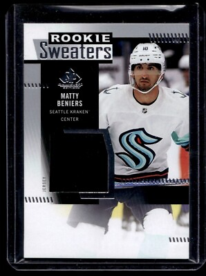 #ad 2022 23 SP Game Used Rookie Sweaters Matty Beniers #RS MB $14.99