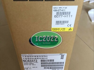 #ad A06B 6077 H111 FANUC Server Driver New Original Packaging Genuine Inventory $1145.00