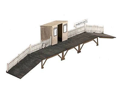 #ad Station halt with Waiting Room 220x50mm OO HO Building – Wills SS27 $11.50