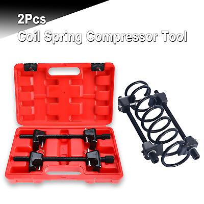 #ad 2Pcs Heavy Duty Coil Spring Compressor Strut Remover Installer Suspension Tool $30.88