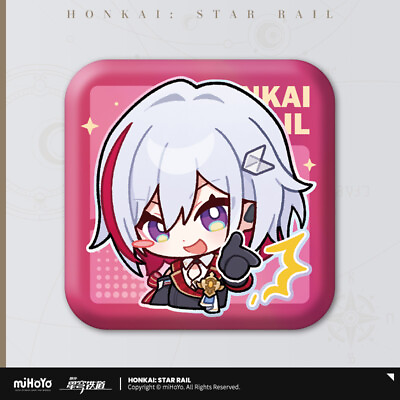 #ad miHoYo Honkai: Star Rail Badge Cute Topaz Official Goods Genuine Pom Pom Museum $5.99