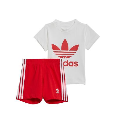 #ad 2 PIECE T SHIRT AND SHORTS ADIDAS SET BRAND LOGO FOR BOYS $63.00
