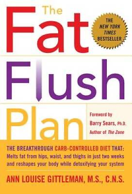 #ad The Fat Flush Plan Hardcover By Ann Louise Gittleman GOOD $3.59