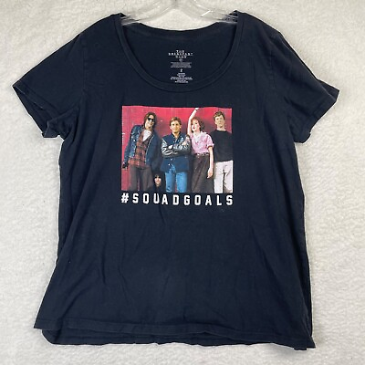 #ad The Breakfast Club Plus Womens Graphic tee size 2XL $7.99