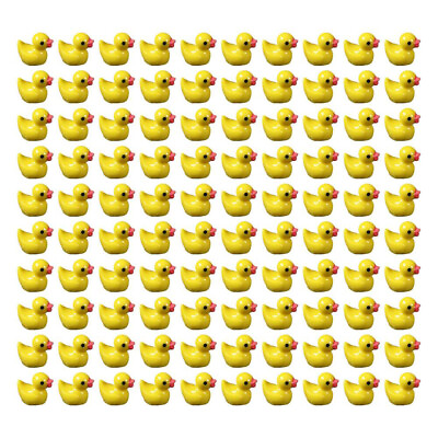 #ad Mini Yellow Rubber Ducks Miniature Resin Ducks Tiny Duckies Decor Gifts 100 200X $7.99