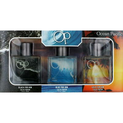 #ad Ocean Pacific 3 Piece Gift Set for Men 1 fl oz Each Fragrance $13.70
