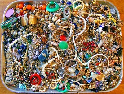 #ad Jewelry Lot ALL Good Wear Resell Brooch Art Estate Vintage Modern 5 Pc NO Junk $26.09