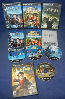 #ad PS2; Harry Potter Prisoner of Azkaban Quidditch World Cup Chamber of Secrets $42.00