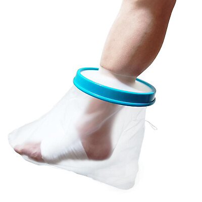 #ad Waterproof Foot Cast Cover for Showering Reusable Adult Foot Cast Protector $9.99
