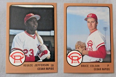 #ad 1988 ProCards 	Cedar Rapids Reds Baseball Card Pick one $1.00