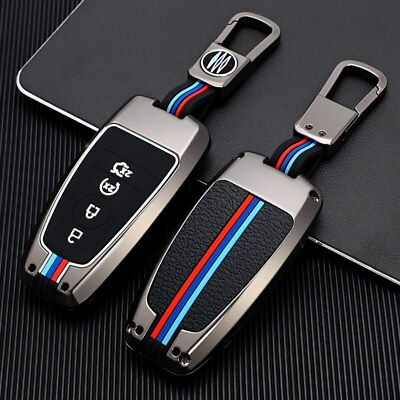 Zinc Alloy Car Key Fob Cover Case Holder For Ford Fusion F150 Mustang Edge $25.80