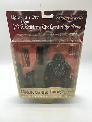 #ad NIB Middle Earth Toys Lord of the Rings UGLUK ON THE HUNT $19.95