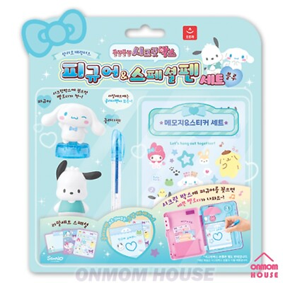 #ad Sanrio Bling Bling Secret Box Refill Blue amp; 2 Sanrio Figure Korean Toy $31.90
