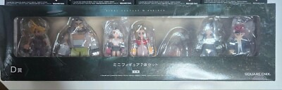 #ad Final Fantasy VII FF7 Rebirth Kuji D Prize Mini Figure set SQUARE ENIX $78.79