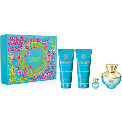 #ad #ad Versace Ladies Dylan Turquoise Gift Set Fragrances 8011003873487 $54.51