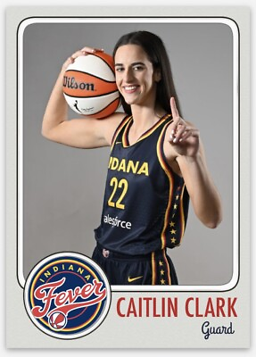 #ad Caitlin Clark Custom Indiana Fever Card Limited Edition $7.00