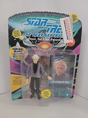 #ad Star Trek Admiral McCoy The Next Generation Action Figure 1993 Playmates NIP $6.00
