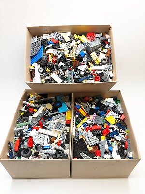 #ad LEGO Bulk Lot 5 Pounds 1150pcs Bricks Plates Specialty Building Random Assorted $58.70