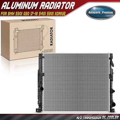 #ad Radiator without Oil Cooler for BMW 530i G30 2017 2018 540i 530i xDrive L6 3.0 $110.99