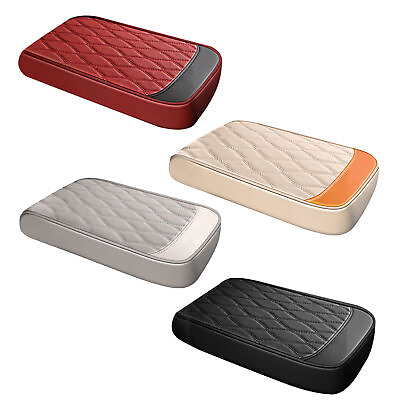 #ad Car Armrest Arm Rest Center Console Pad Cover Vehicle Cushion Seat Box Mat Cover $23.03