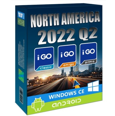 #ad NORTH AMERICA 2022 Q2 iGO MAP Software FOR ANDROID via email at the moment $7.49