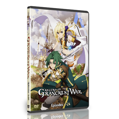 #ad Anime Record Of Grancrest War Complete Series 1 24 English Dubbed $21.99