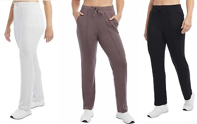 #ad Danskin Women#x27;s Pants Scuba Active Pockets High Waist $22.95