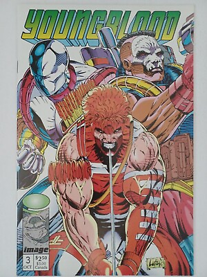 #ad Youngblood #3 W Card Insert Liefeld Cover Combined Shipping Great Pics $5.95