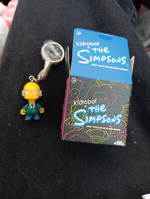 #ad Kidrobot The Simpsons Crap Tacular Keychain Series Mr Burns $15.00