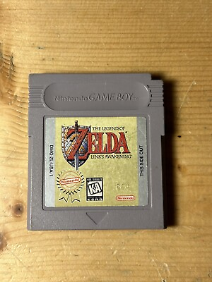 #ad Legend of Zelda: Link#x27;s Awakening Nintendo Game Boy 1998 Authentic Cartridge $45.99