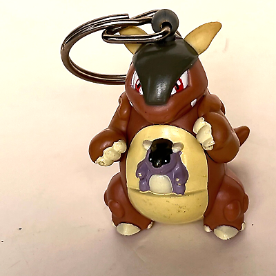 #ad Kangaskhan 1999 Burger King Keychain Pokemon Figure Promo Nintendo Collectibles $11.99