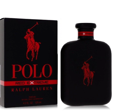 #ad Polo Red Extreme 4.2 oz 125 ml Eau De Parfum Spray New Sealed Free Shipping $94.99