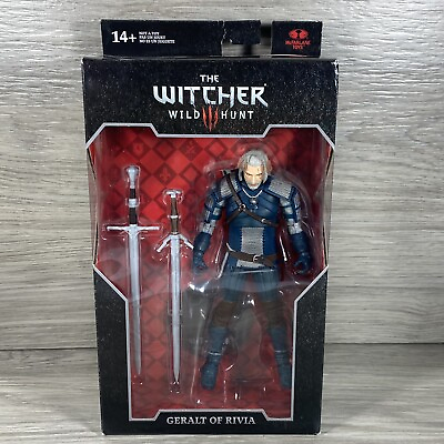 #ad McFarlane Toys Witcher 3 Wild Hunt Geralt of Rivia 7quot; Action Figure $21.99