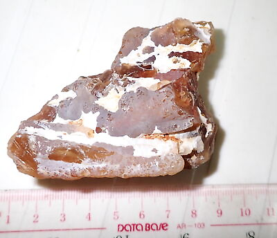 #ad Carnelian Rough Stone from Brazil 110 gram piece 73x56x30 mm $15.00