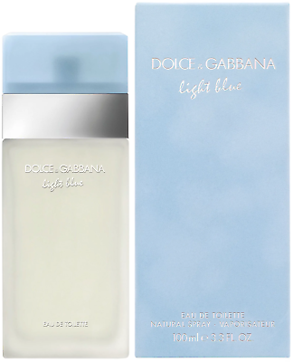 Dolce amp; Gabbana Light Blue 3.3 FLOZ 100 ML Eau de Toilette BRAND NEW SEALED BOX $32.99
